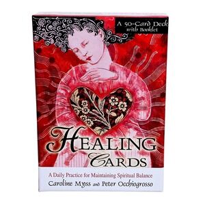Caroline Myss Healing Cards 50-Card Deck Guidebook Peter Occhiogrosso New 2003